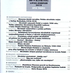 Najlepsza cena Biuletyn Instytutu Pamięci Narodowej nr 7-8(116-117)2010: Polacy - Ukraińcy. Trudna przeszłość(plus płyta z filmem Było sobie miasteczko)
