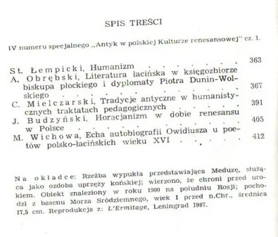 Cena promocyjna Filomata. Nr IV specjalny: Antyk w polskiej kulturze renesansowej cz.1.