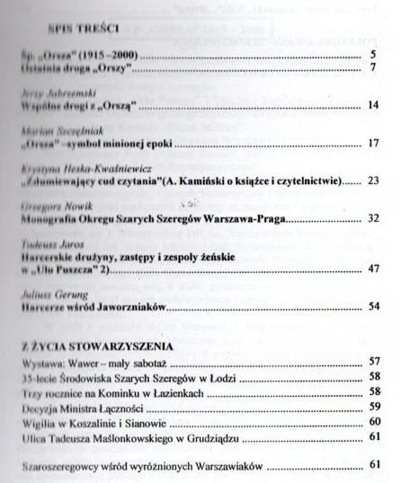 Kup online Materiały historyczne stowarzyszenia Szarych Szeregów - nr 54