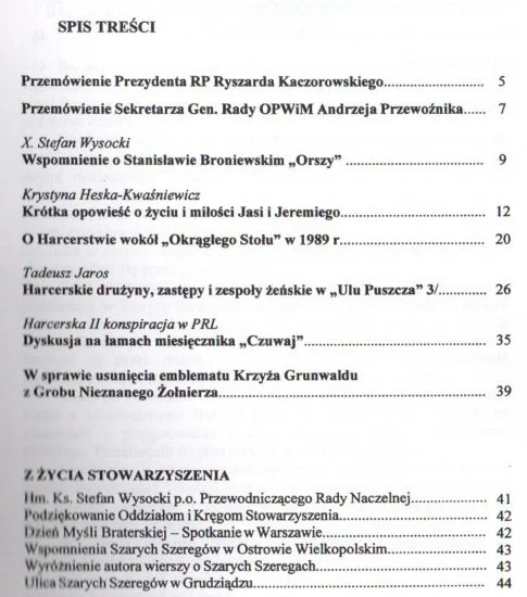 Materiały historyczne stowarzyszenia Szarych Szeregów - nr 55 Najlepsza cena