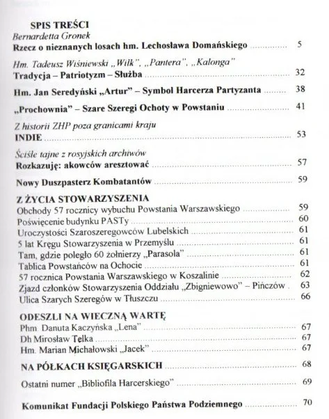 Materiały historyczne stowarzyszenia Szarych Szeregów - nr 58 Kup online