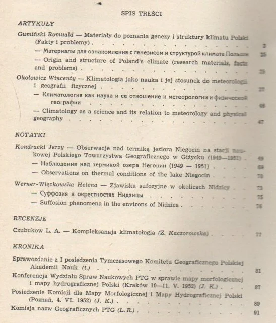 Przegląd geograficzny. Kwartalnik. Tom XXIV, zeszyt 3 Kup teraz