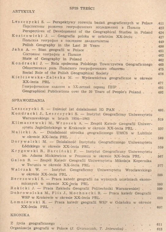 Przegląd geograficzny. Kwartalnik. Tom XXXVI, zeszyt 3 Tani
