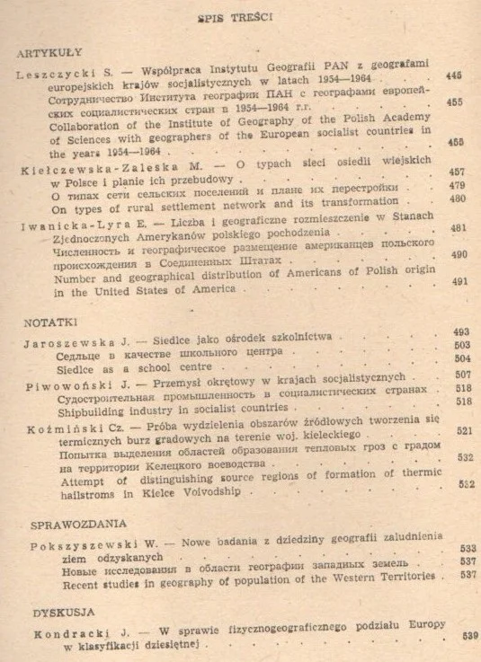 Rabat Przegląd geograficzny. Kwartalnik. Tom XXXVII, zeszyt 3