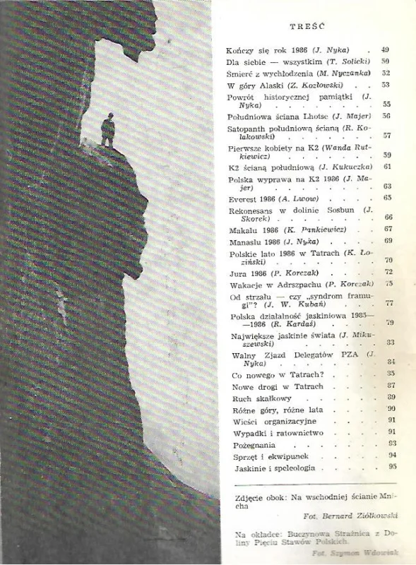 Nowość Taternik nr 2/1986