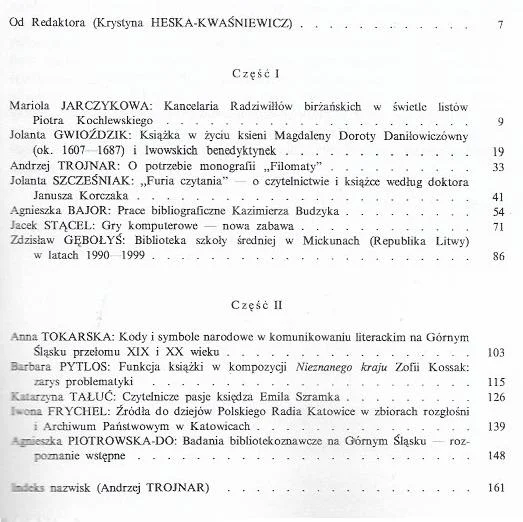Promocja Studia bibliologiczne tom 14. Z dziejów książek, bibliotek i czytelnictwa. Varia
