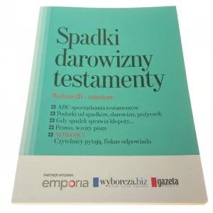 Szybka dostawa SPADKI DAROWIZNY TESTAMENTY (Wydanie 3 zm. 2010)