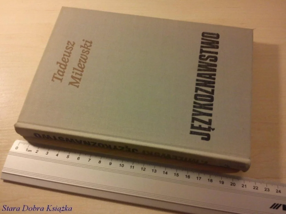JĘZYKOZNAWSTWO - Tadeusz Milewski (1975) Zniżka