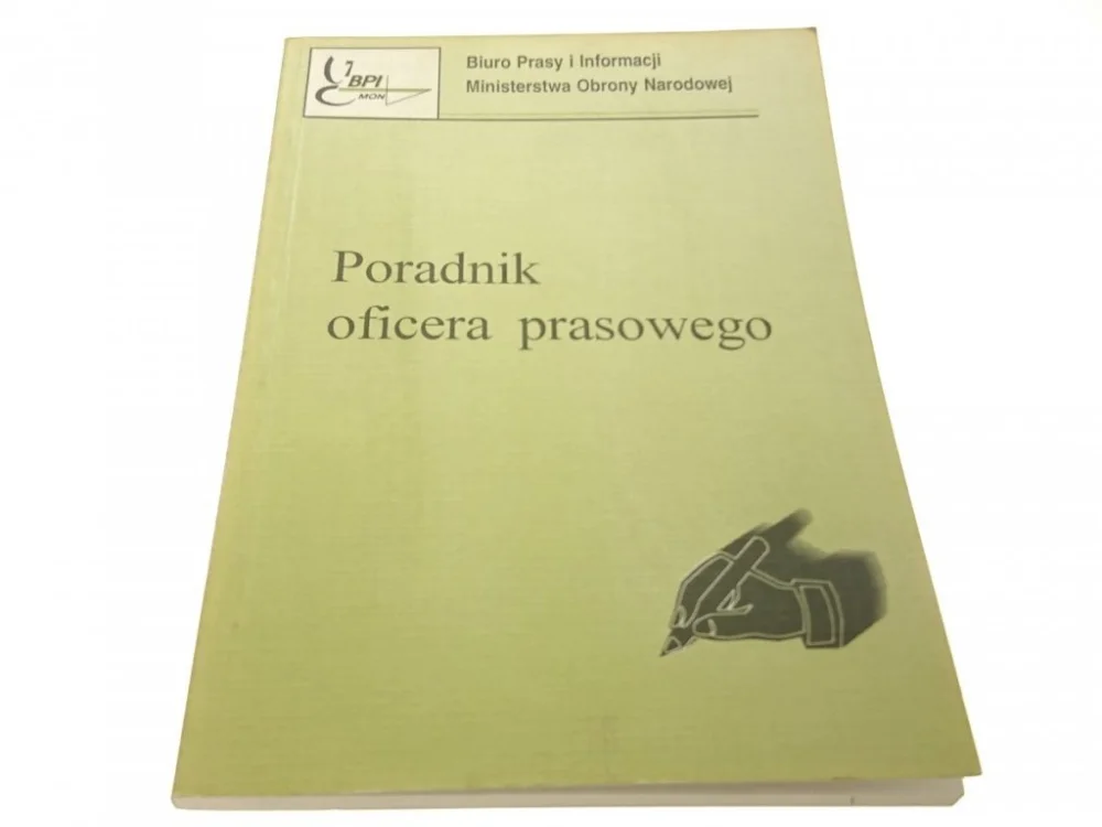 PORADNIK OFICERA PRASOWEGO (1996) Tani