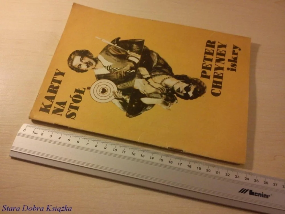 KARTY NA STÓŁ - Peter Cheyney (1983) Szybka wysyłka