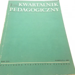 Ograniczona ilość KWARTALNIK PEDAGOGICZNY 2 (116) 1985