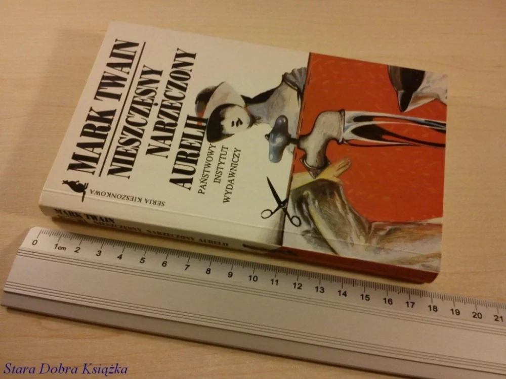 Popularny NIESZCZĘSNY NARZECZONY AURELII - Mark Twain (1996)