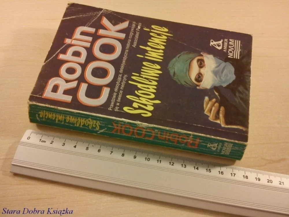 Do wyczerpania zapasów SZKODLIWE INTENCJE - Robin Cook (1991)