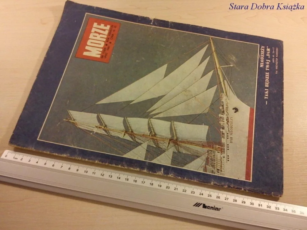 Nowość MORZE NR 7/608 LIPIEC 1981