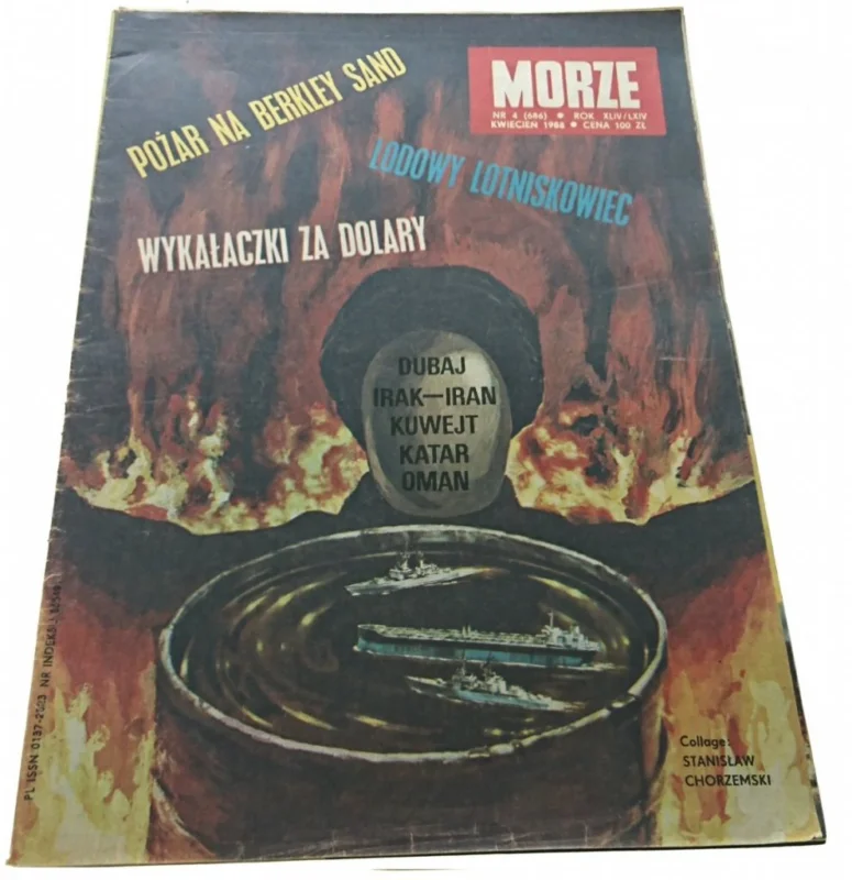 MORZE NR 4 (686) KWIECIEŃ 1988 Ograniczona ilość