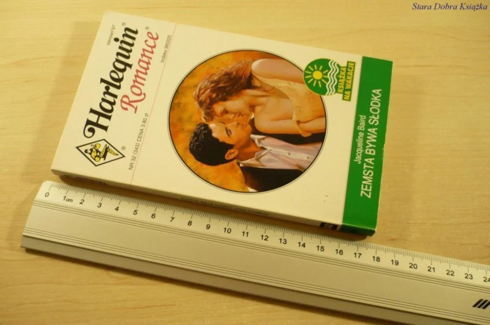 ZEMSTA BYWA SŁODKA - Jacqueline Baird (1997) Bestseller