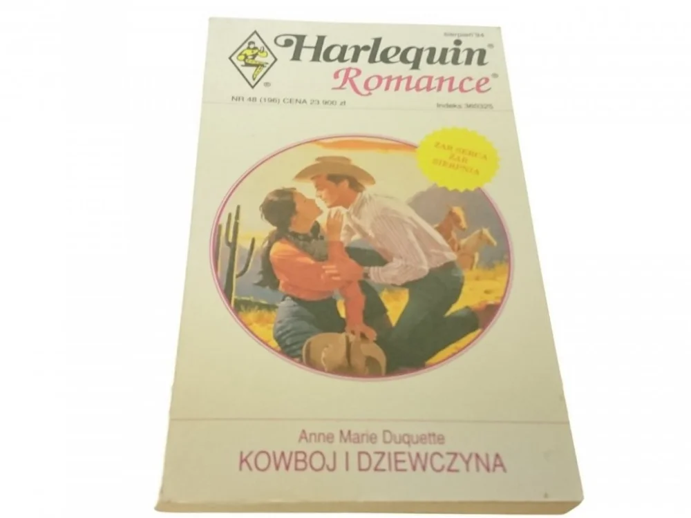 KOWBOJ I DZIEWCZYNA - Anne Marie Duquette (1994) Premium