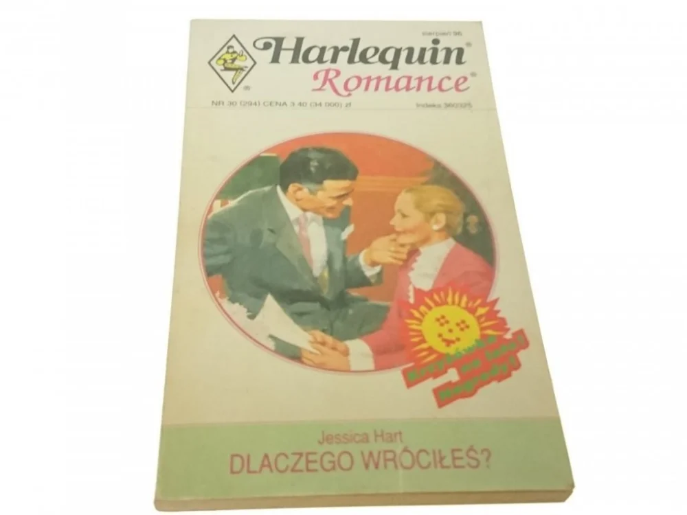 Szybka wysyłka DLACZEGO WRÓCIŁEŚ? - Jessica Hart (1996)