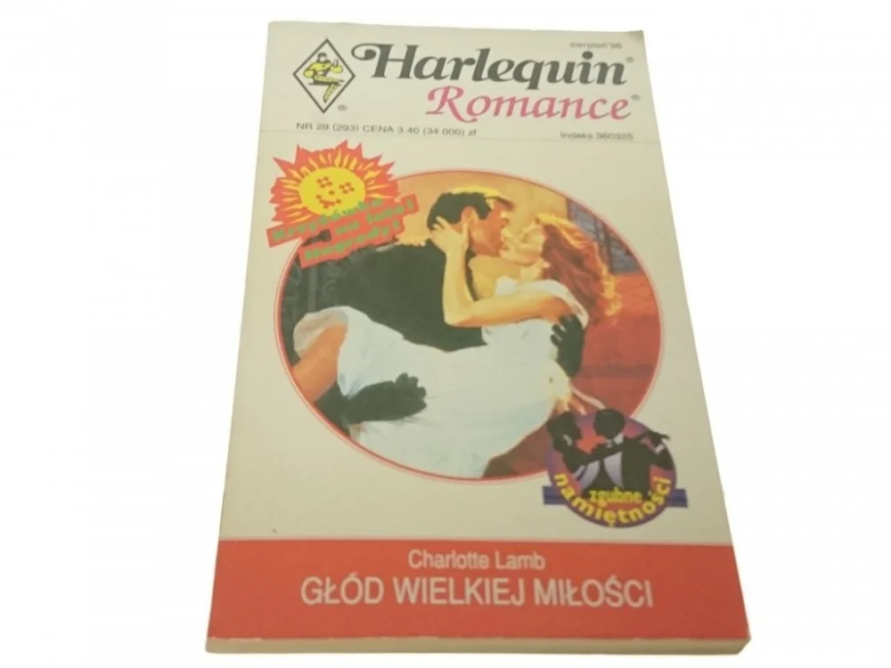 Oferta czasowa GŁÓD WIELKIEJ MIŁOŚCI - Charlotte Lamb (1996)