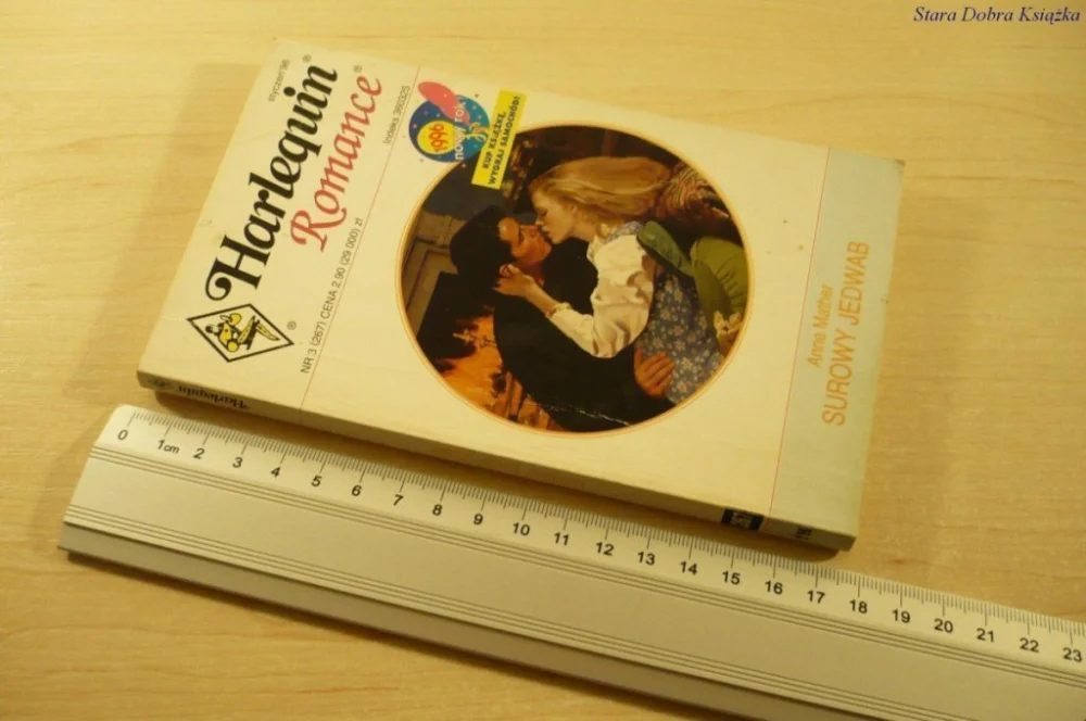 SUROWY JEDWAB - Anne Mather (1996) Niska cena