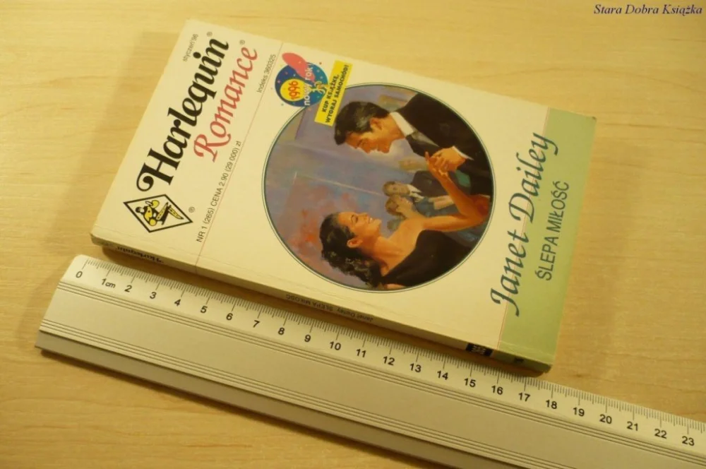 ŚLEPA MIŁOŚĆ - Janet Dailey (1996) Oferta limitowana