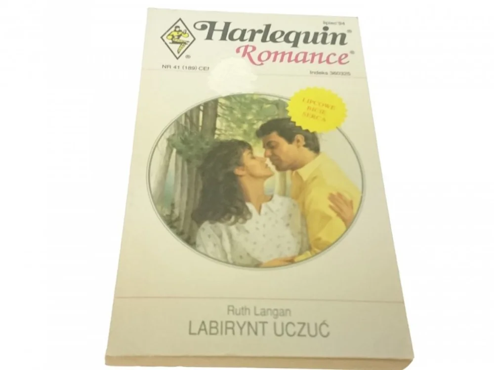 LABIRYNT UCZUĆ - Ruth Langan (1994) Bestseller