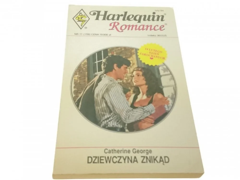 Hit sprzedaży DZIEWCZYNA ZNIKĄD - Catherine George (1994)