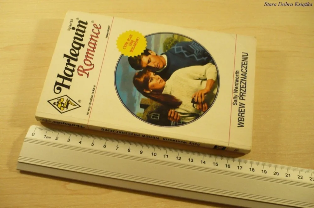 WBREW PRZEZNACZENIU - Sally Wentworth (1993) Bestseller