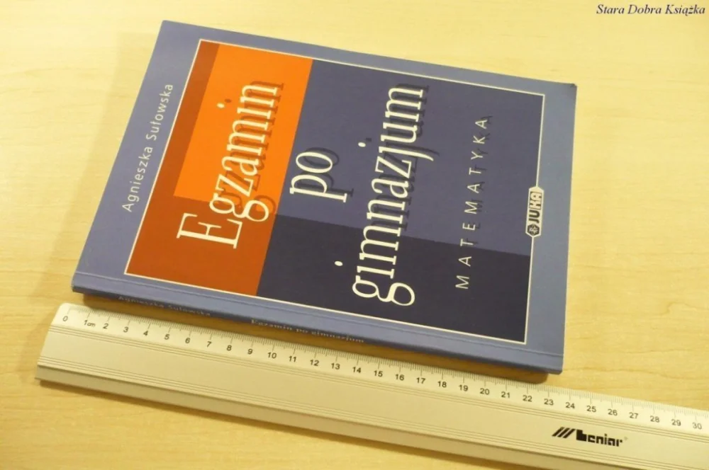 EGZAMIN PO GIMNAZJUM. MATEMATYKA - Sułowska (2001) Szybka dostawa