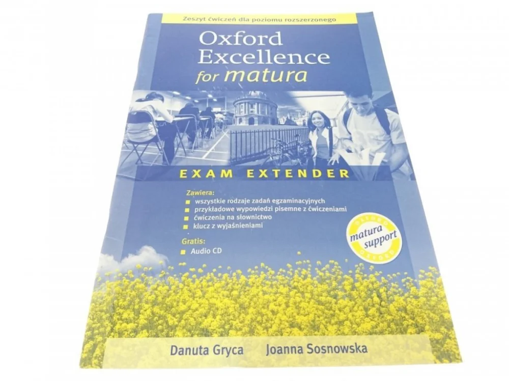 OXFORD EXCELLENCE FOR MATURA. ZESZYT ĆW. + CD 2007 Nowość