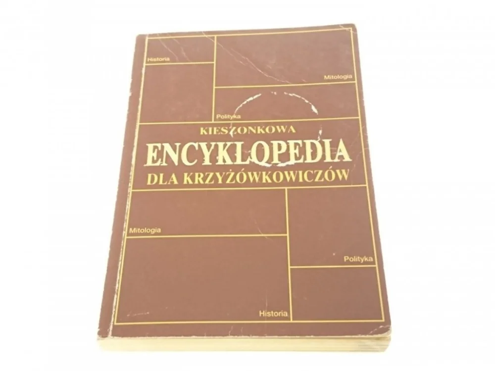 Nowość KIESZONKOWA ENCYKLOPEDIA DLA KRZYŻÓWKOWICZÓW 1992