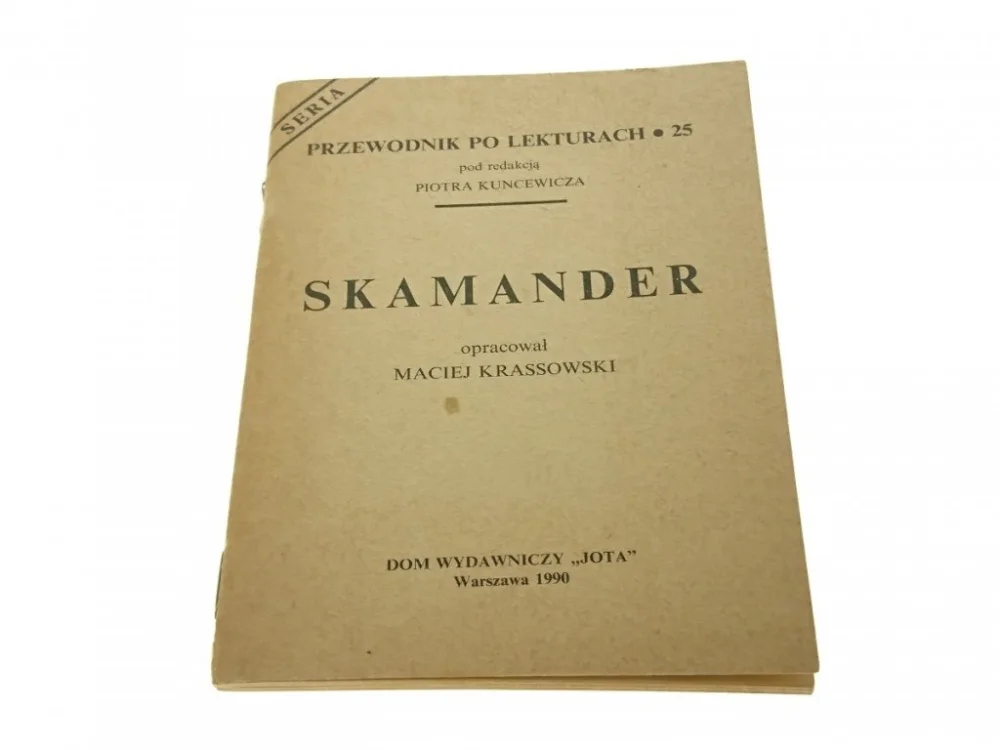 PRZEWODNIK PO LEKTURACH: SKAMANDER (1990) Bestseller