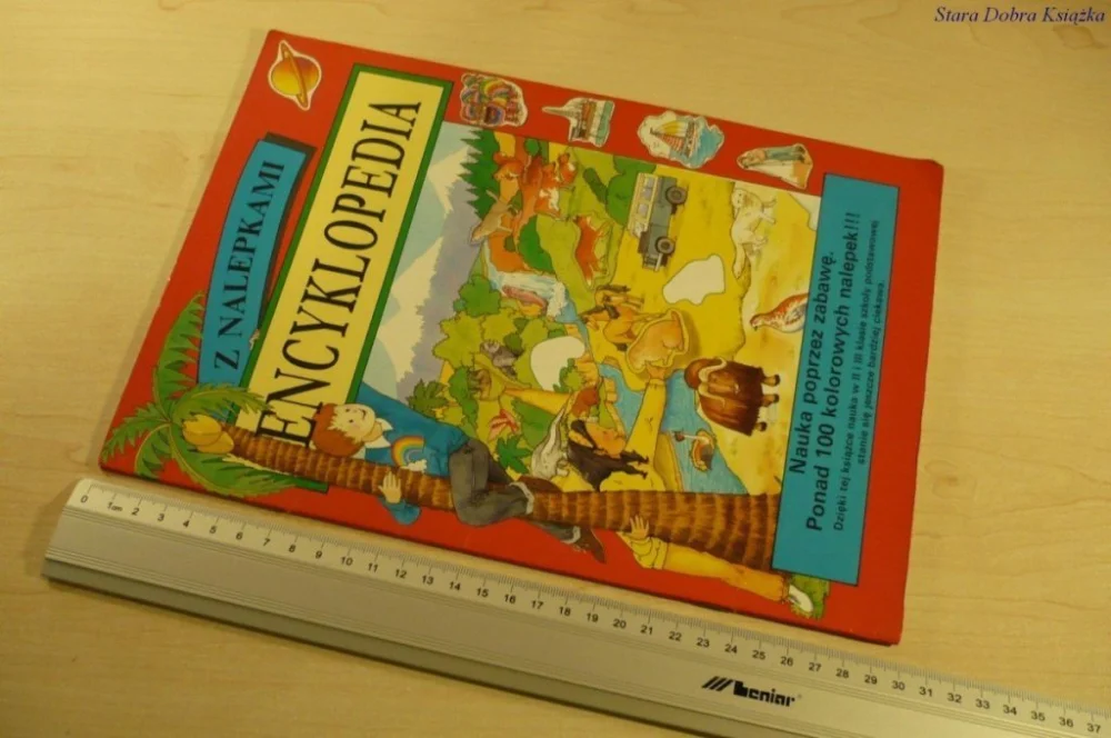 Wyprzedaż ENCYKLOPEDIA Z NALEPKAMI. NAUKA POPRZEZ ZABAWĘ