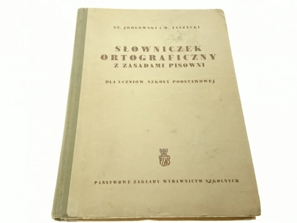 SŁOWNICZEK ORTOGRAFICZNY Z ZASADAMI PISOWNI (1964) Rabat