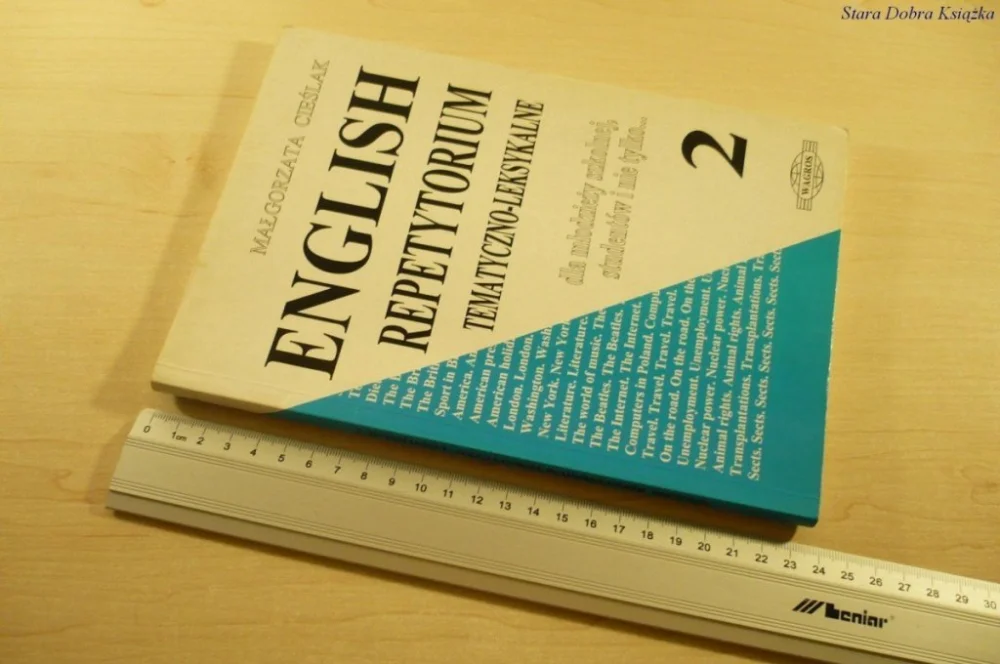 ENGLISH REPETYTORIUM TEMATYCZNO-LEKSYKALNE 2 1998 Nowość