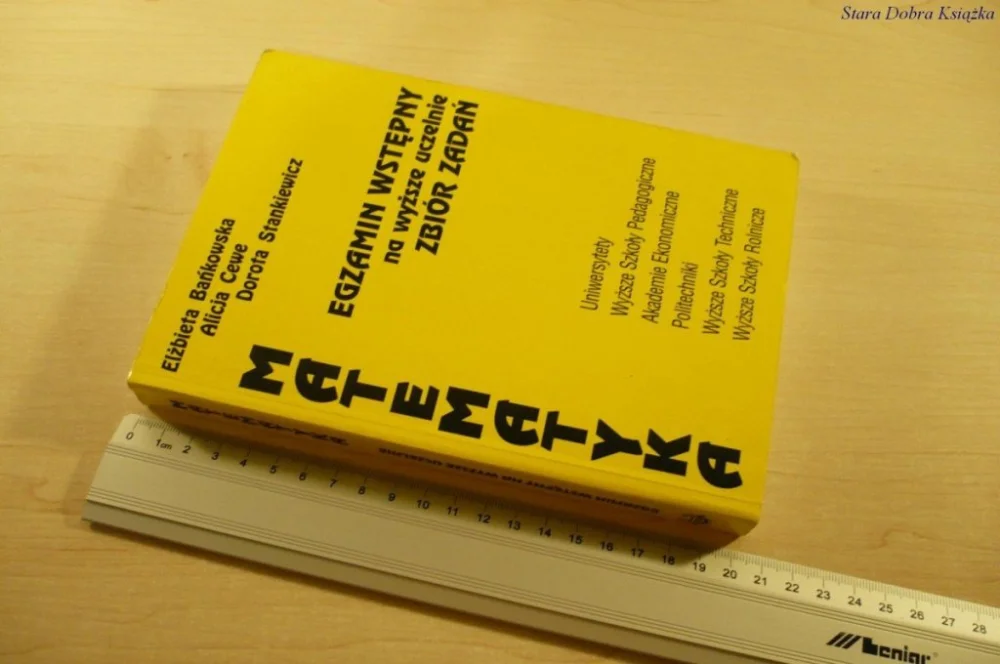 Dostępne od ręki MATEMATYKA. EGZAMIN WSTĘPNY NA WYŻSZE UCZELNIE