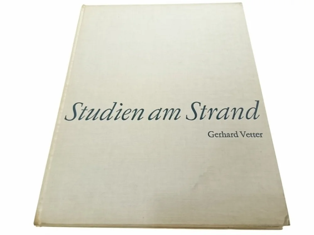 Zamów teraz STUDIEN AM STRAND - Gerhard Vetter