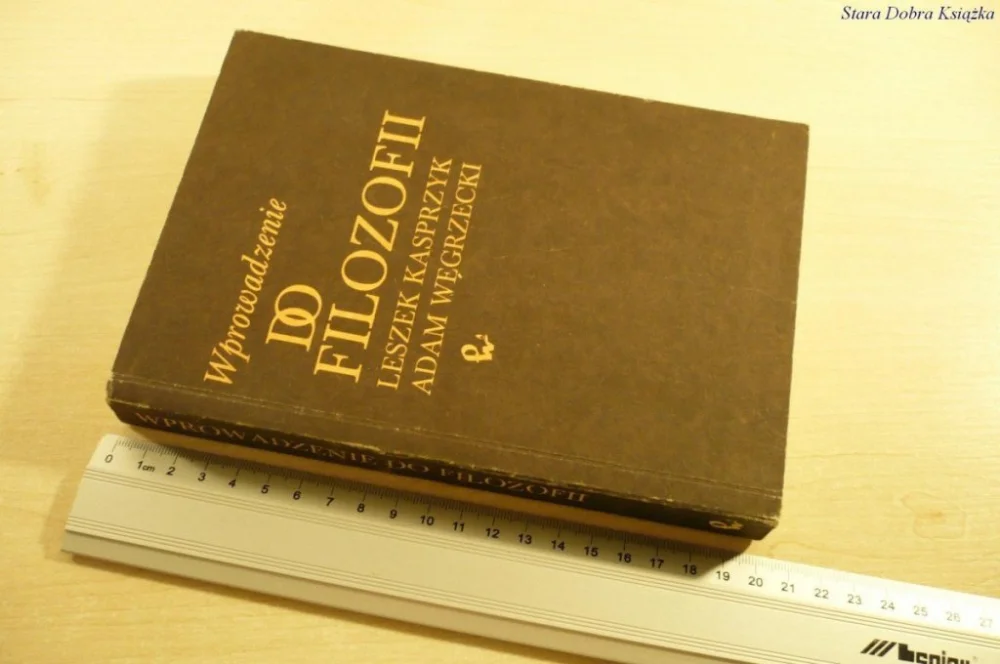Bestseller WPROWADZENIE DO FILOZOFII - Kasprzyk, Węgrzecki