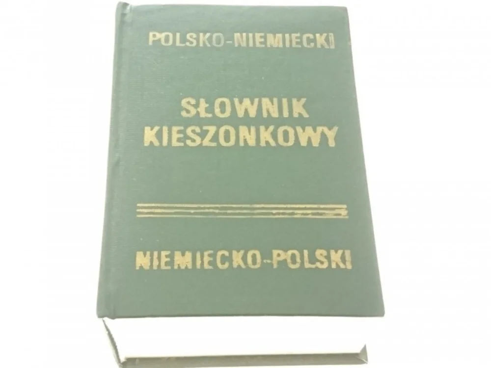 Tylko do końca tygodnia SŁOWNIK KIESZONKOWY POL-NIEM; NIEM-POL (1990)