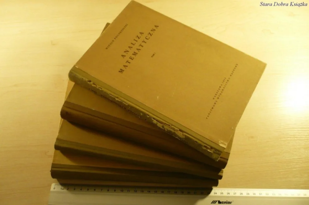 Okazja ANALIZA MATEMATYCZNA - Witold Pogorzelski (4 1956)