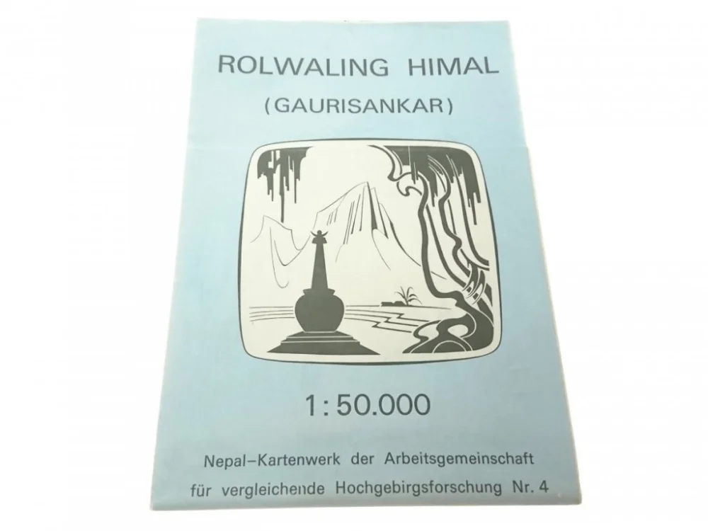 ROLWALING HIMAL (GAURISANKAR) 1 : 50 000 Wysoka jakość