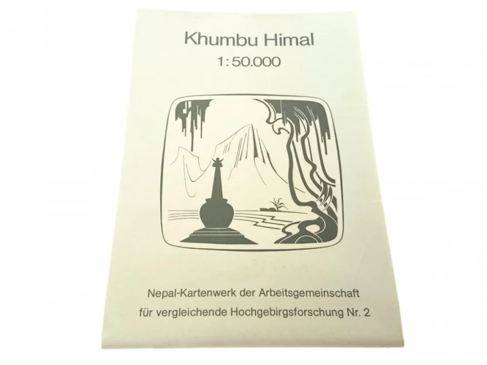 Wyjątkowa oferta KHUMBU HIMAL 1: 50 000 (Wydanie II 1978)