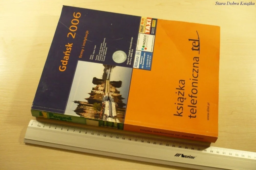 Kup online KSIĄŻKA TELEFONICZNA. GDAŃSK 2006 FIRMY I INSTYT.