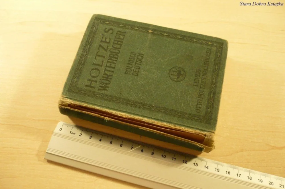 HOLTZE'S WORTERBUCHER POLNISCH-DEUTSCH (1940) Wyjątkowa oferta