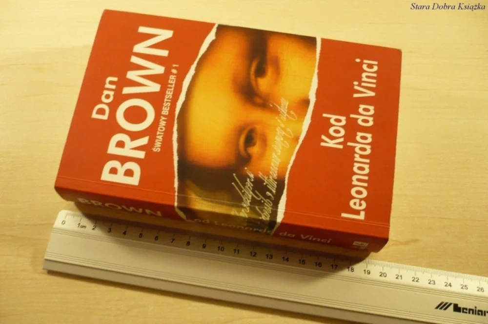 Tani KOD LEONARDA DA VINCI - Dan Brown (Wyd. VII 2004)