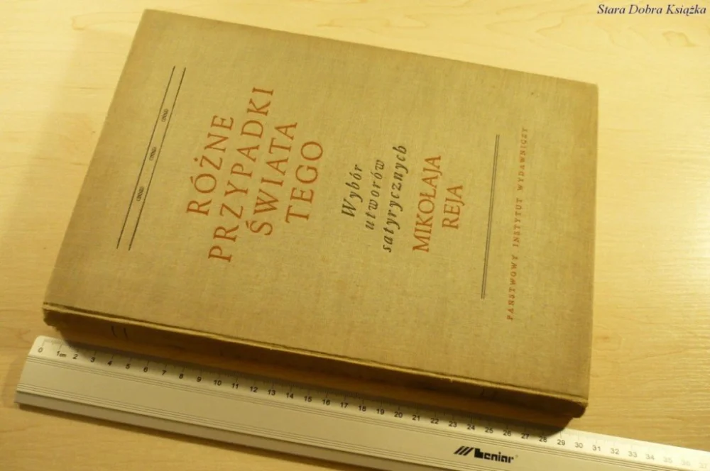 RÓŻNE PRZYPADKI ŚWIATA TEGO - Mikołaj Rej (1953) Oferta limitowana