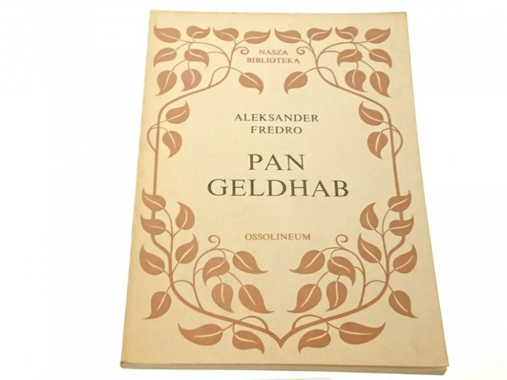 Oferta czasowa PAN GELDHAB - Aleksander Fredro (1984)