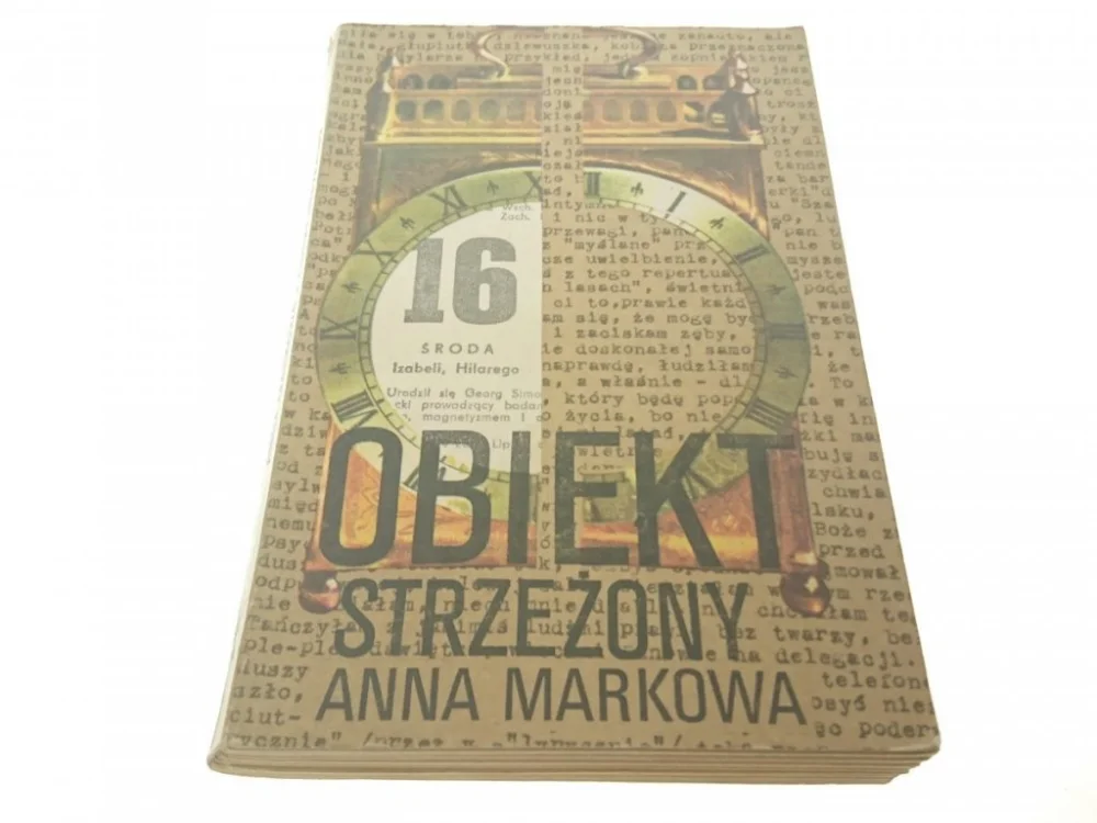 Wybór klientów OBIEKT STRZEŻONY - Anna Markowa (Wydanie II 1978)