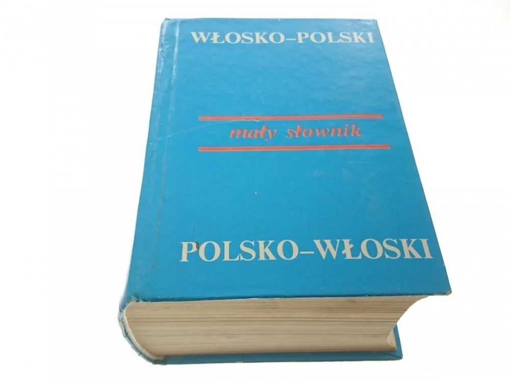 Wyprzedaż MAŁY SŁOWNIK WŁOSKO-POLSKI, POLSKO-WŁOSKI (1990)