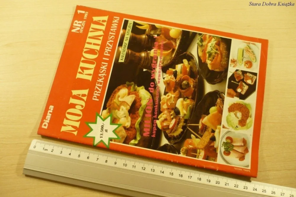 MOJA KUCHNIA NR. 1 STYCZEŃ 1993 PRZEKĄSKI Nowy